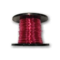 Copper wire for crochet with beads, 70m spool