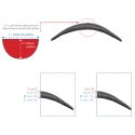 Spallotte indeformabili modello spalline anatomiche GIRO MANICA - S401 MAS