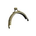 Chiusura per borsellino clic clac tondini bronzo - MA159 M.A.S.