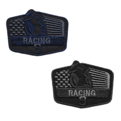 Scudetto sportivo moto racing patch ricamata e termoadesiva - Modidea