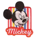 Disney Mickey Mouse rectangular iron-on embroidered patch