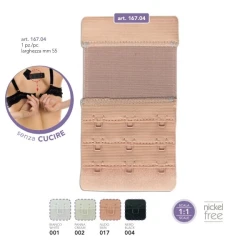 55mm Bra and Bodysuit Extender with 3 Hooks - 167.04 Marbet