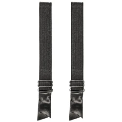 Adjustable suspender belt replacement 20 mm with reinforced elastic