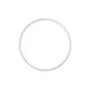 White plastic dreamcatcher hoop ring - 13 to 30 cm