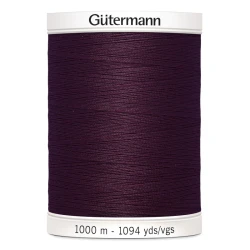 Gutermann thread 130 Bordeaux Burgundy 1000m spool