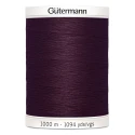 Gutermann thread 130 Bordeaux Burgundy 1000m spool