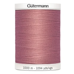 Filo per cucire Gutermann colore 473 Rosa Antico Chiaro spola da 1000m