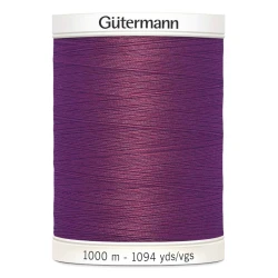 Filo per cucire Gutermann colore 259 Borgogna Bordeaux Chiaro spola da 1000m