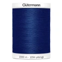 Filo per cucire Gutermann colore 214 Blu Denim spola da 1000m