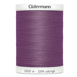 Filo per cucire Gutermann colore 128 Viola Polvere spola da 1000m