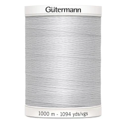Filo per cucire Gutermann colore 08 Grigio Perla spola da 1000m