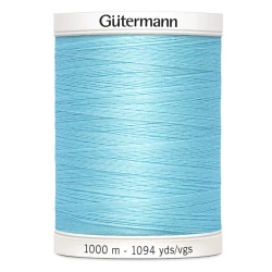 Gutermann sewing thread colour 28 light blue 1000m