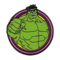Hulk Marvel Avengers toppa patch ricamata e termoadesiva