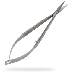 Premax spring-loaded decoupage scissors with fine straight tip