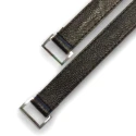 Manici per borse in vera pelle da 40cm con ganci rettangolari - MA181C Mas