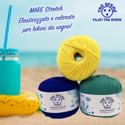 Mare Stretch Tactel yarn for crochet swimwear