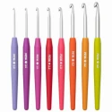 Set di 8 uncinetti assortiti con impugnatura morbida Soft Touch - 195970 Prym