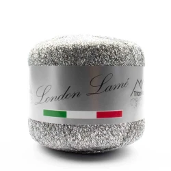 Filato London Lamé Titan Wool, gomitolo lurex brillante 2