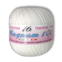 Crochet yarn N°16 Magnum Titan Wool 100% Egyptian Cotton Makò