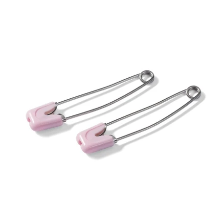 Nappy pins 55mm, safety pins for baby - 4 pieces