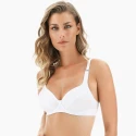 Classic wireless bra in soft stretch cotton - Cup B