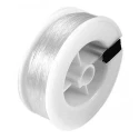 Filo elastico trasparente per bracciali e collane Ø 0,6 mm in bobina da 10 m