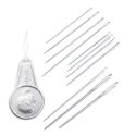 Assortimento completo di 50 aghi per cucito, ricamo e rammendo, con infila aghi omaggio - 128400 Prym