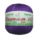 Crochet yarn Magnum Titan Wool 100% Egyptian Cotton Makò Purple
