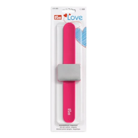 Prym Love magnetic arm pin cushion bracelet with plate