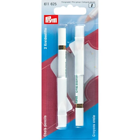 Matite con gesso per sarti bianco per marcature - 611625 Prym