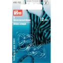 Plastic hook fastener for swimwear, Bow tie bikini clasp 12 mm - 416152 Prym