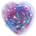 Prym Love fabric clips 2.6cm in heart-shaped box (40)