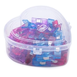 Clip per tessuti da 2,6 cm Prym Love in scatola a cuore da 40 pezzi - 610185 Prym Love 2
