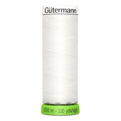 Filo per cucire a mano e a macchina rPET Gutermann in 100% poliestere riciclato  2