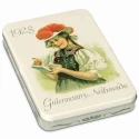 Gutermann light colour thread set in vintage tin box