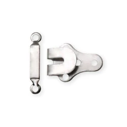 Hooks and bars for trousers and skirts, 12mm, silver-coloured pack of 2 - 265225 Prym 2