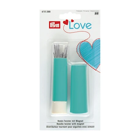 Porta aghi animato Prym Love con calamita e 19 aghi assortiti - 610288 Prym