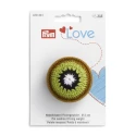 Puntaspilli e peso ferma tessuto a forma di kiwi Prym Love - 610331 Prym