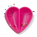 Puntaspilli a forma di cuore con calamita magnetica Prym Love - 610284 Prym