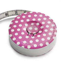 Prym Love spring tape measure pink 150cm cm scale 2