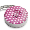 Metro per sarti a nastro rientrabile Prym Love rosa con scala in cm - 282714 Prym