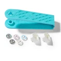 Bottoni automatici a pressione Prym Love jersey snaps 8mm - rosa celeste panna - 390700 Prym