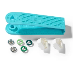 Bottoni automatici a pressione Prym Love jersey snaps 8mm - verdi assortiti - 390703 Prym 2