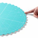 Base da taglio tonda girevole e rotante 35cm Prym Love per patchwork e cucito creativo - 611469 Prym