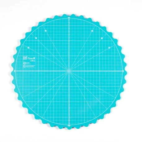 Base da taglio tonda girevole e rotante 35cm Prym Love per patchwork e cucito creativo - 611469 Prym
