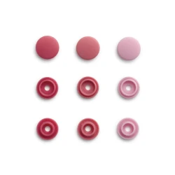 Bottoni a pressione Color Snaps Mini Rosa assortiti Prym Love - 393500 Prym