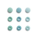 Bottoni a pressione Color Snaps Mini Verde assortiti Prym Love - 393502 Prym