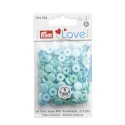 Bottoni a pressione Color Snaps Mini Verde assortiti Prym Love - 393502 Prym