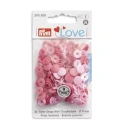 Bottoni a pressione Color Snaps Mini Rosa assortiti Prym Love - 393500 Prym