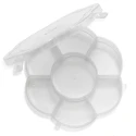 Scatola in plastica per accessori cucito a forma di fiore Prym Love - 612415 Prym
